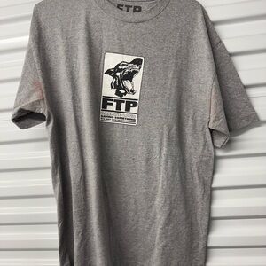 FTP Gray Graphic Men's T-Shirt 2017 release underground